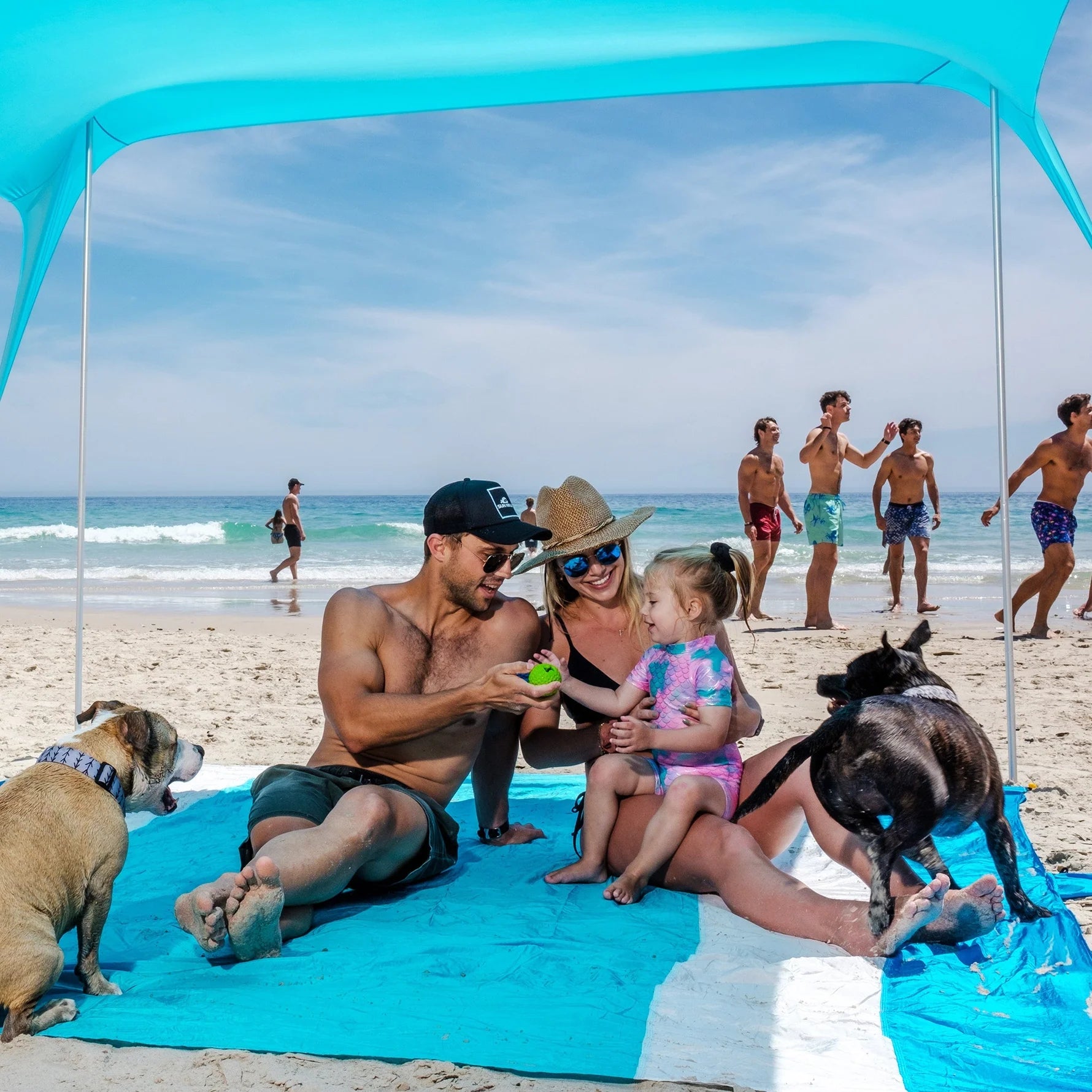 ninja tents Sandy Neck Rentals: Sun Ninja 8 Person Tent