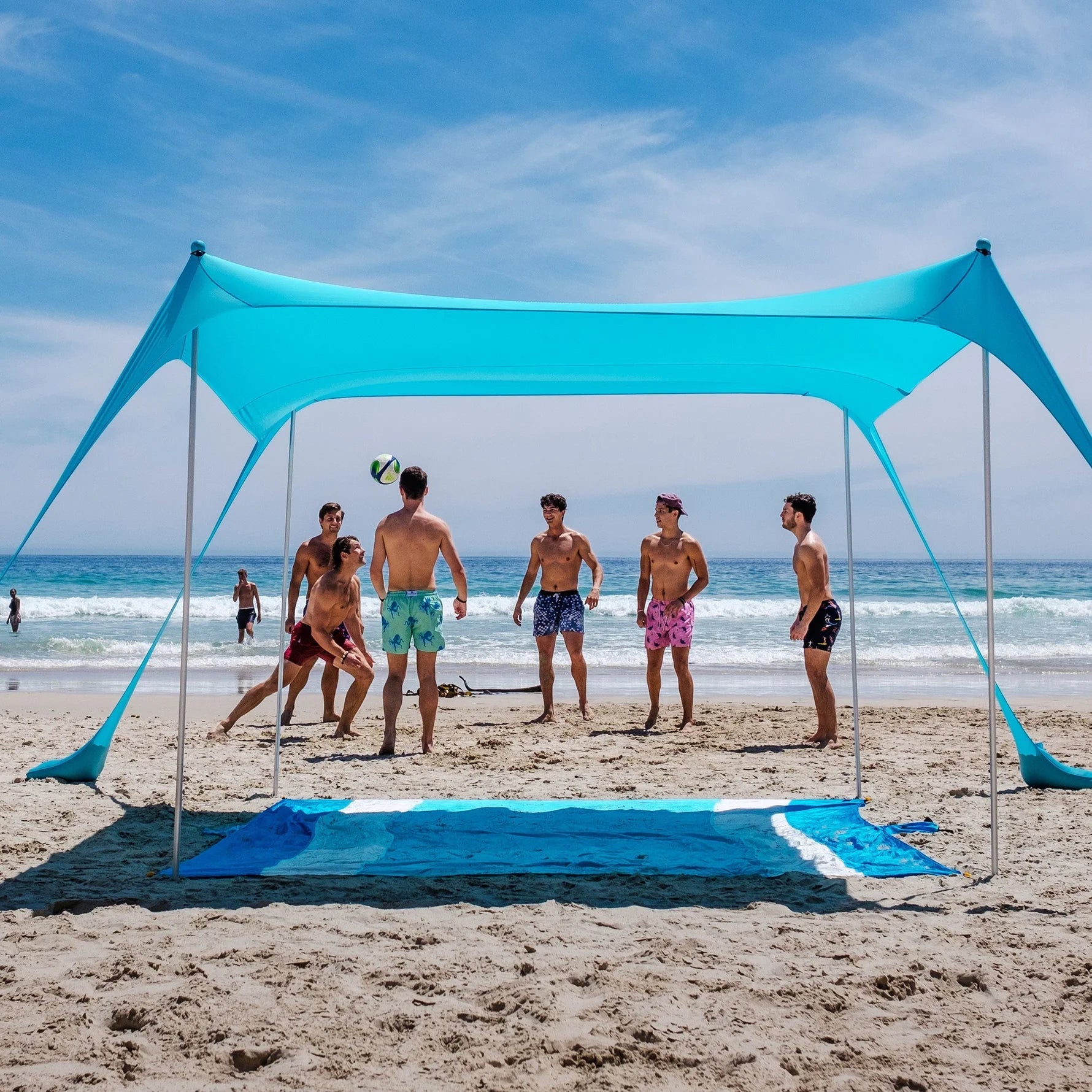 4 person beach tent Sandy Neck Rentals: Sun Ninja 4 Person Tent
