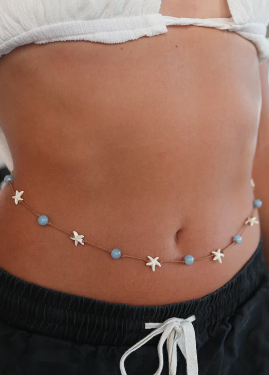 Boho Babe Waist Chain - Body Jewelry by Brielle's Shells
