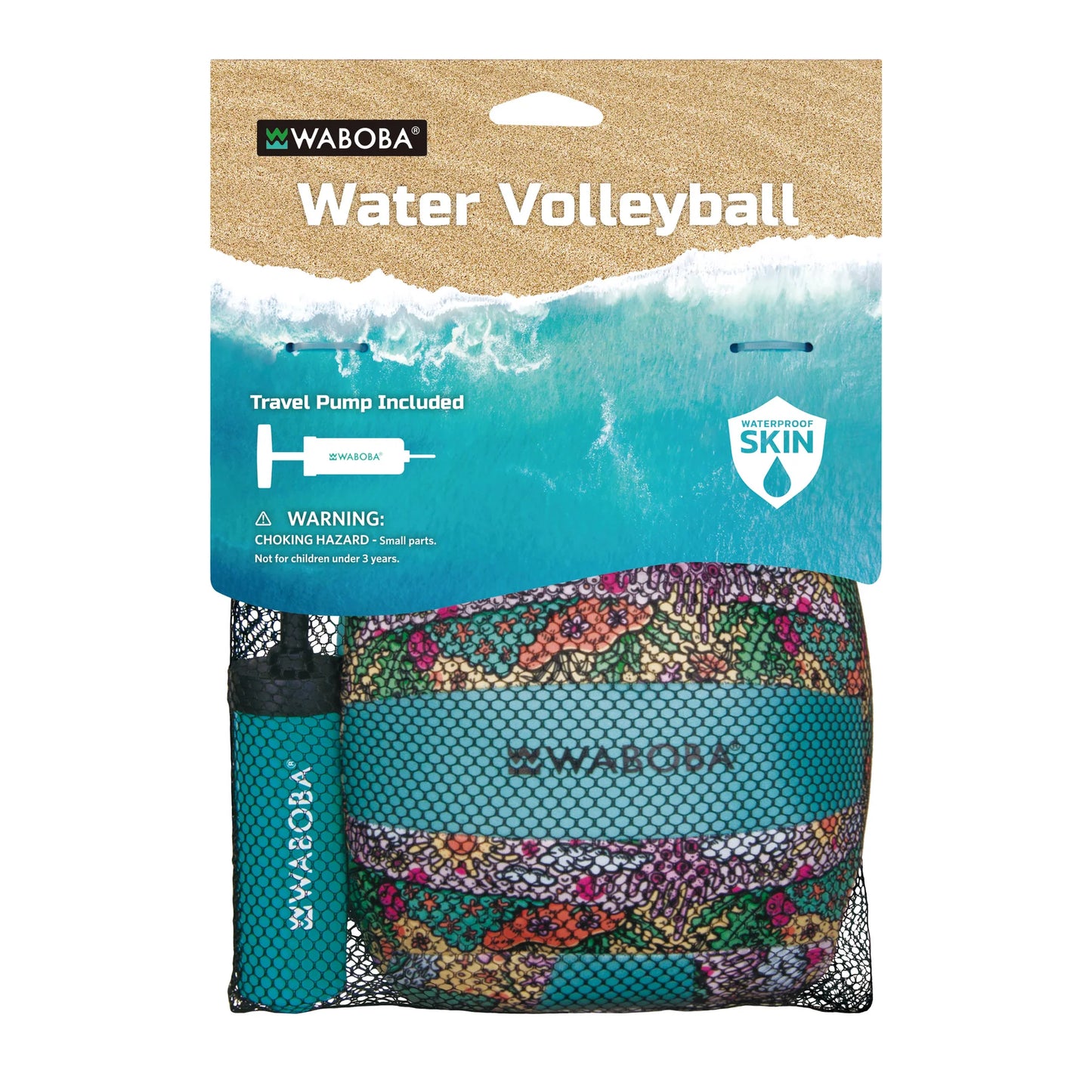 Waboba Beach Volleyball and Pump