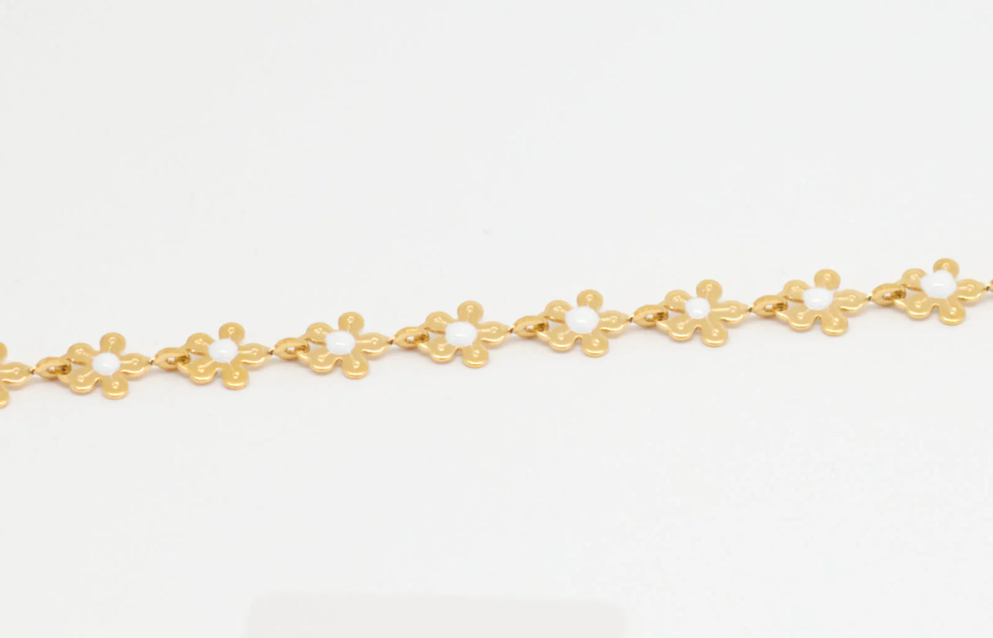 Salty Babes Bloom Anklet on white background
