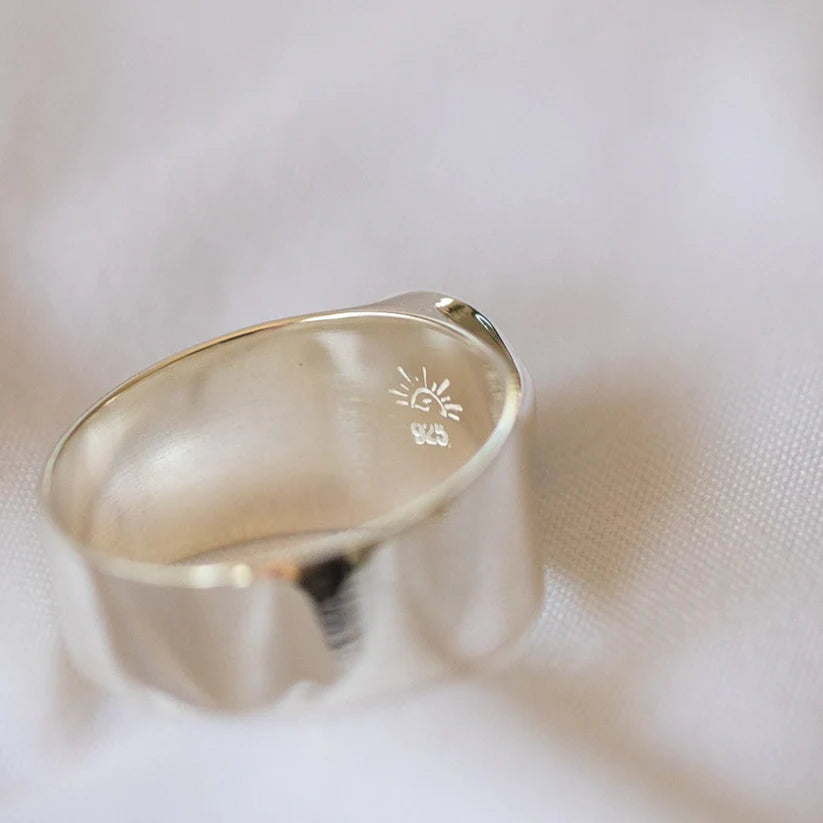 The Salty Gem Handmade Bold Sea Glass Band