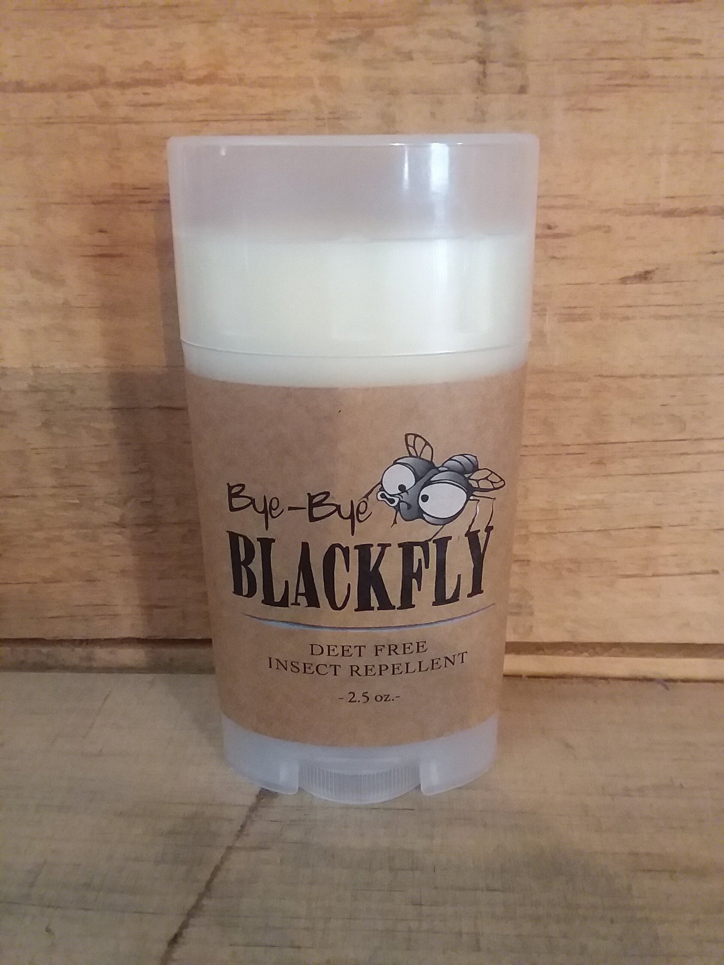 Bye-Bye Blackfly Waterproof Insect Repellent Stick on white background