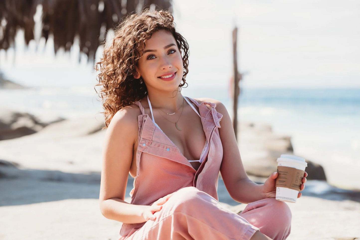 Crescent Moon Necklace - Salty Pendants