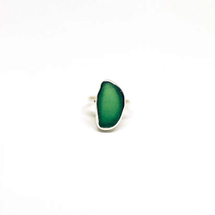 The Salty Gem Handmade Seaglass Ring
