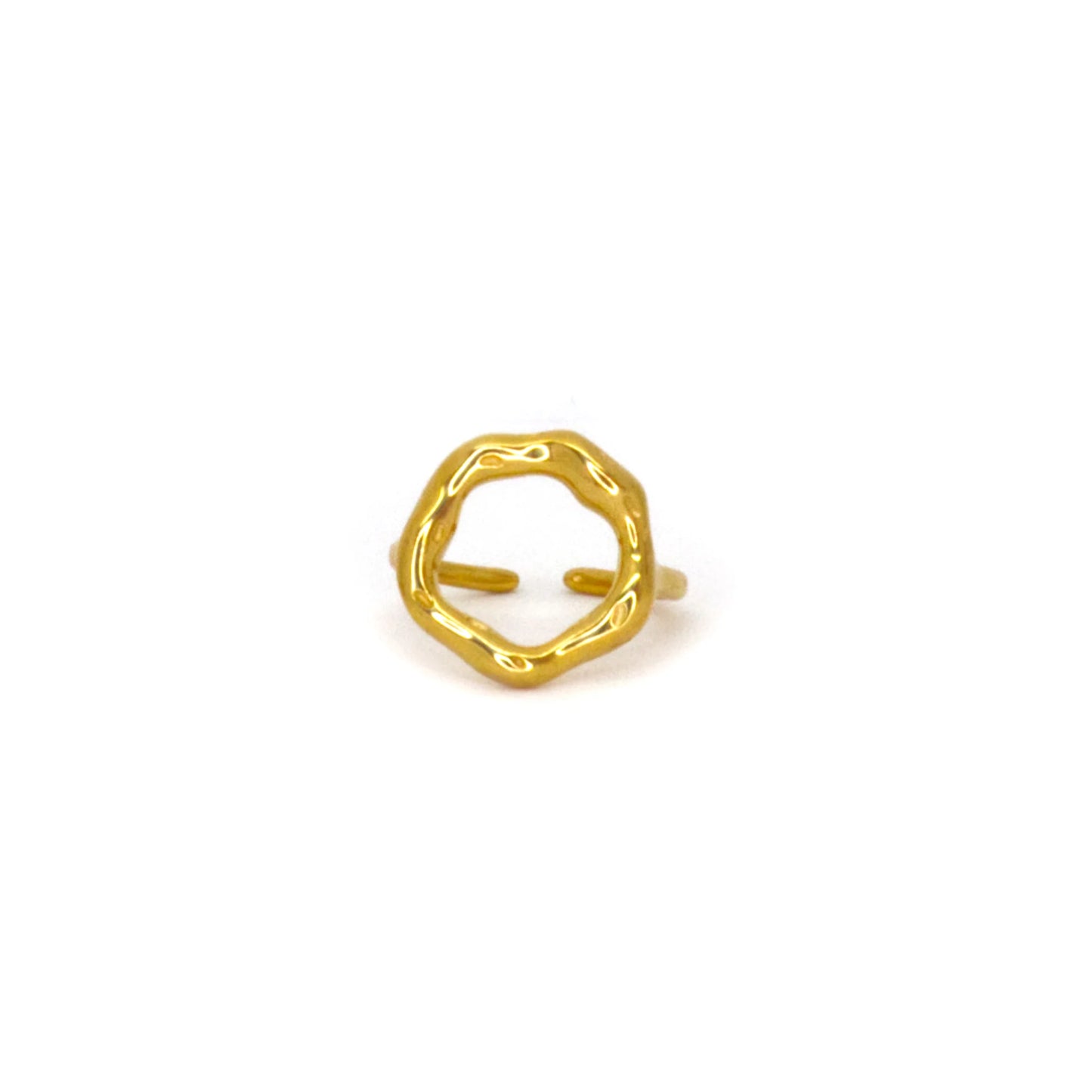 Gold Luna Ring
