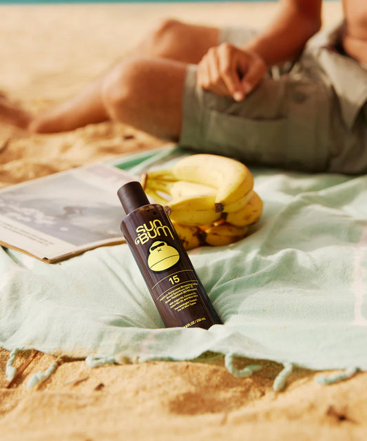 Sun Bum SPF 15 Sunscreen Browning Lotion (8.5oz) on white background