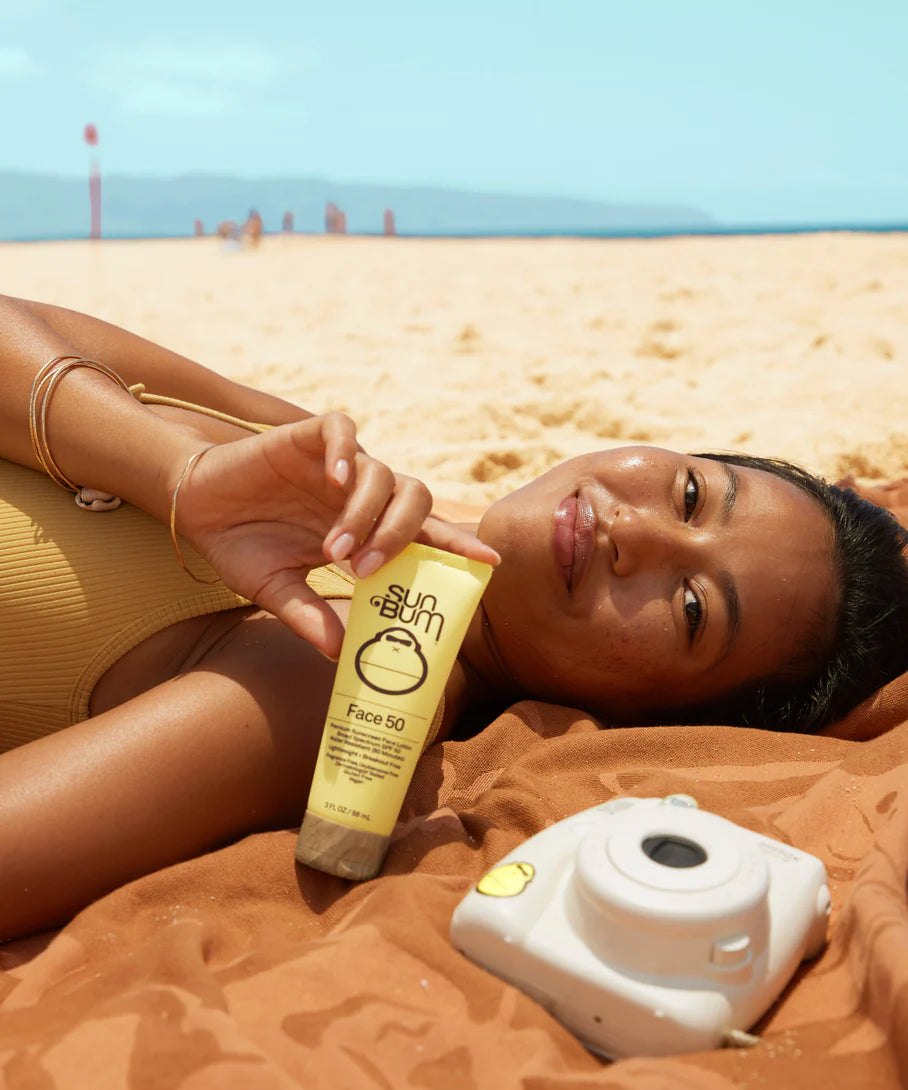 Sun Bum Original SPF 50 Sunscreen Face Lotion (3oz)