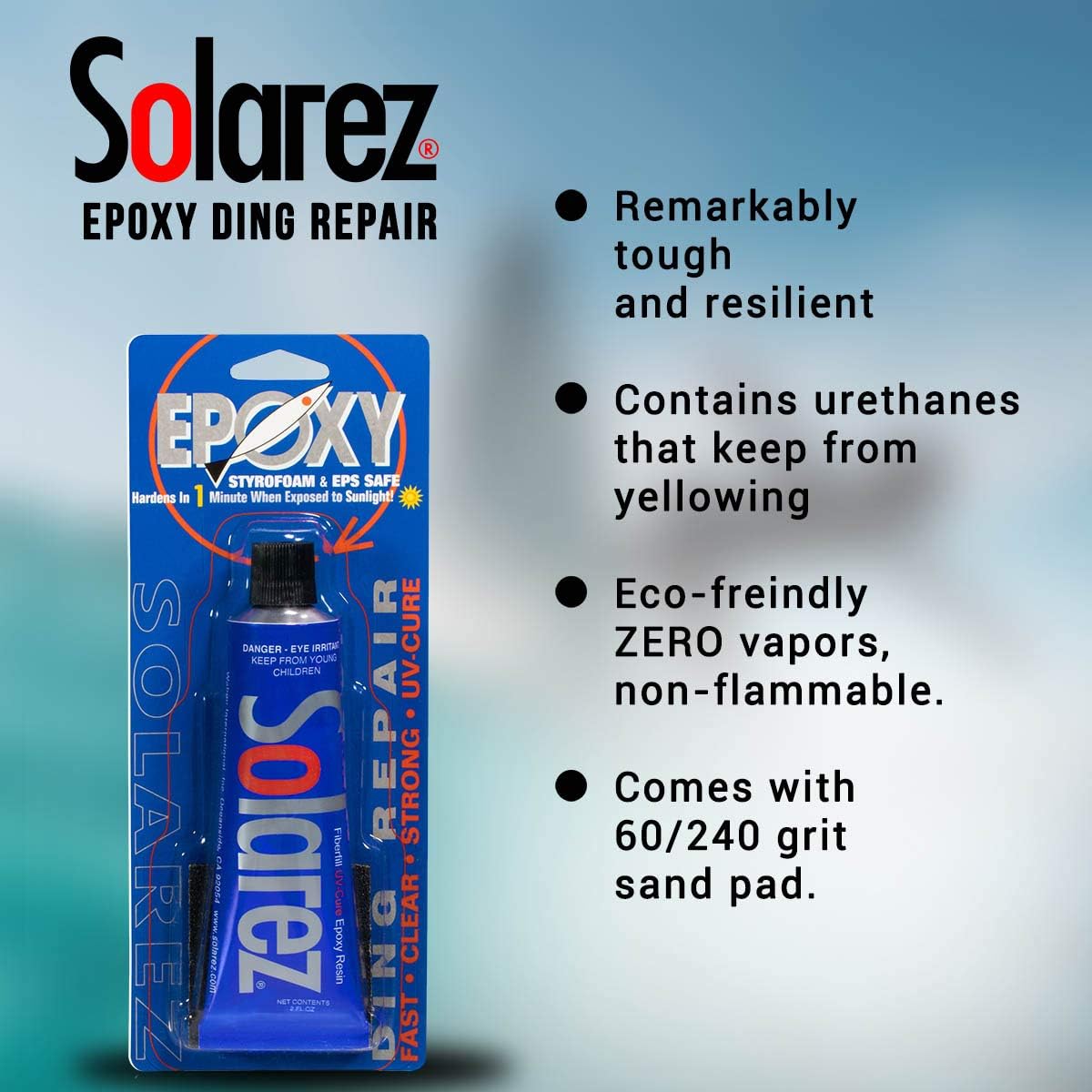 Solarez Epoxy Ding Repair