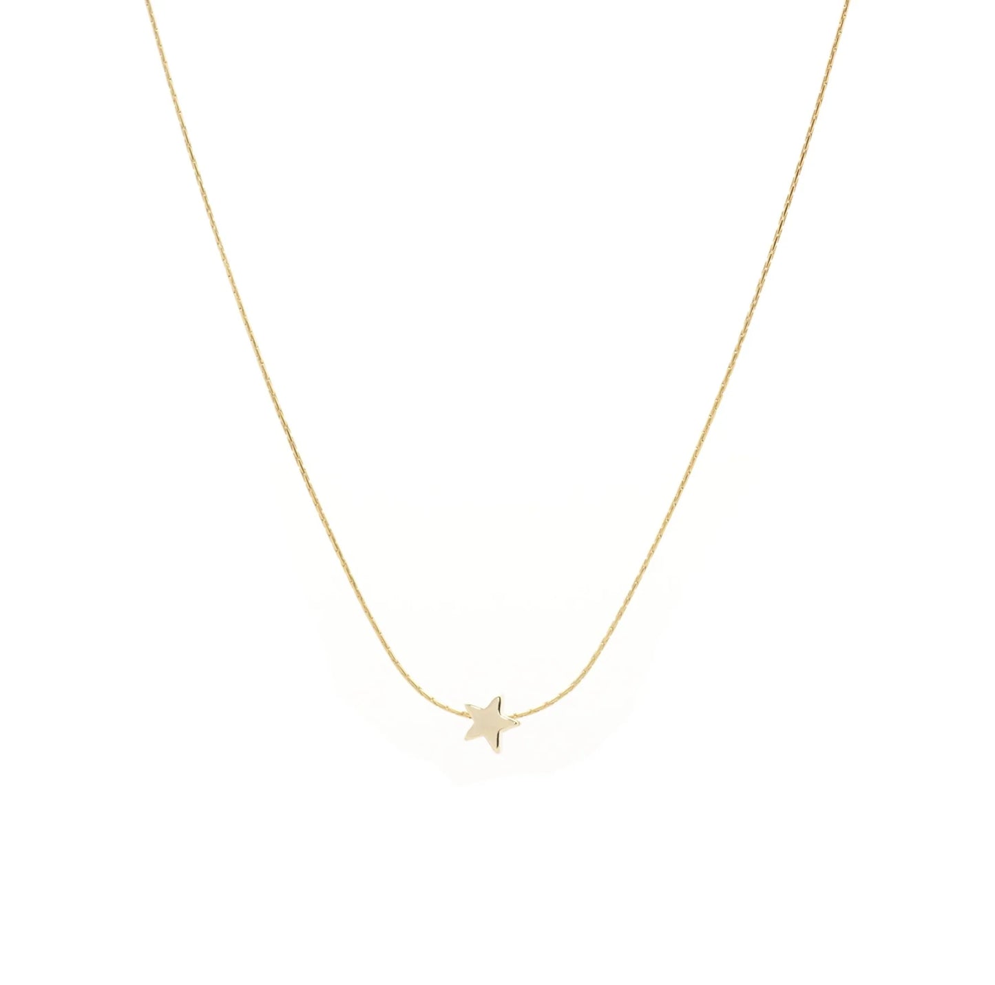 Solid Star Necklace - Salty Pendants