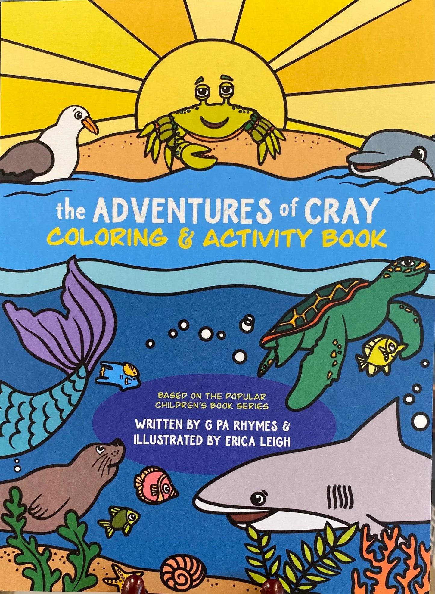 The Adventures of Cray Coloring and Activity Book