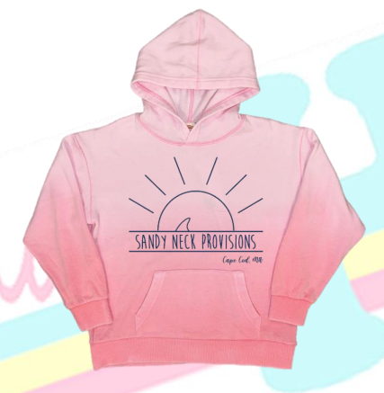 SNP Kids Tonal Dip Dye Pullover Hoodie on white background