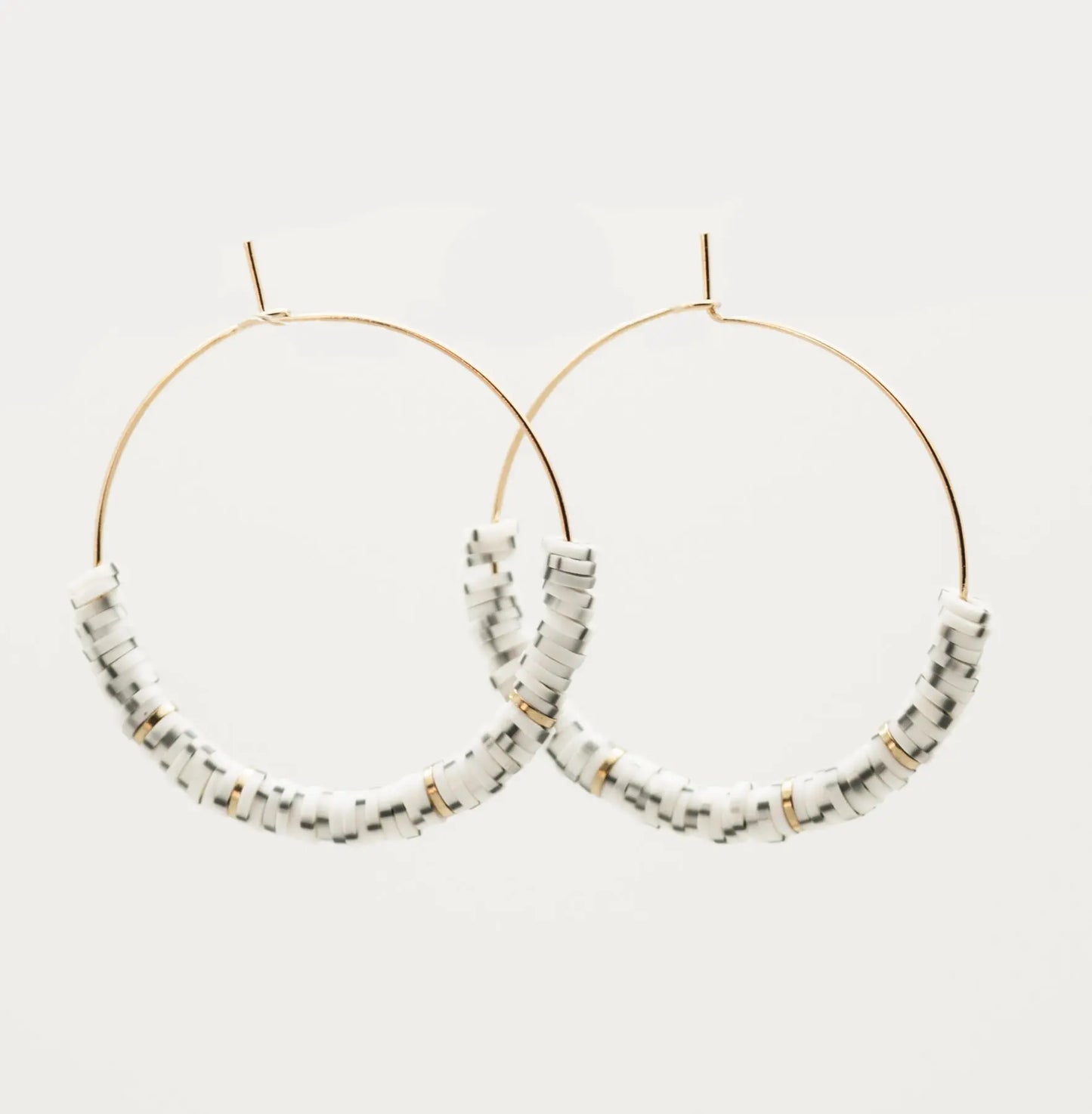 Trestles Hoops - Salty Shells on white background