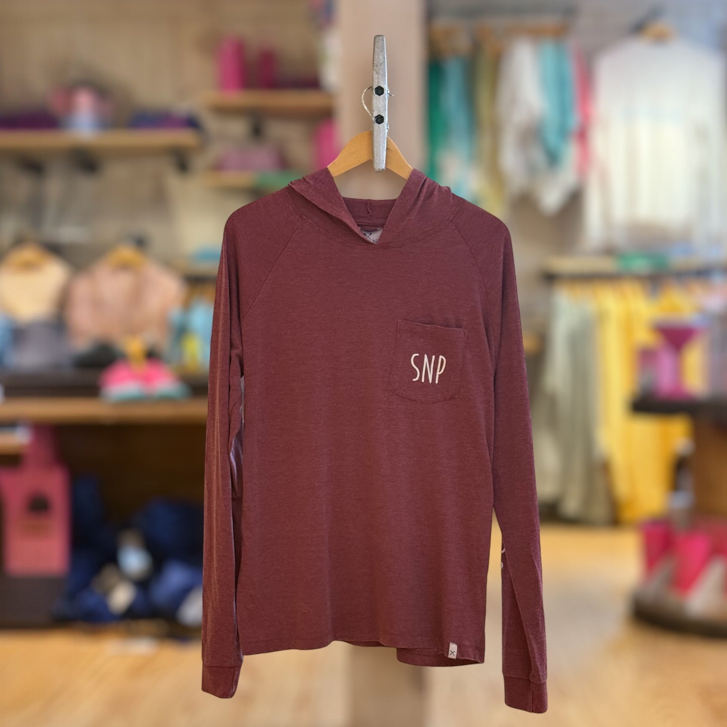 SNP Long Sleeve Pocket Hoodie