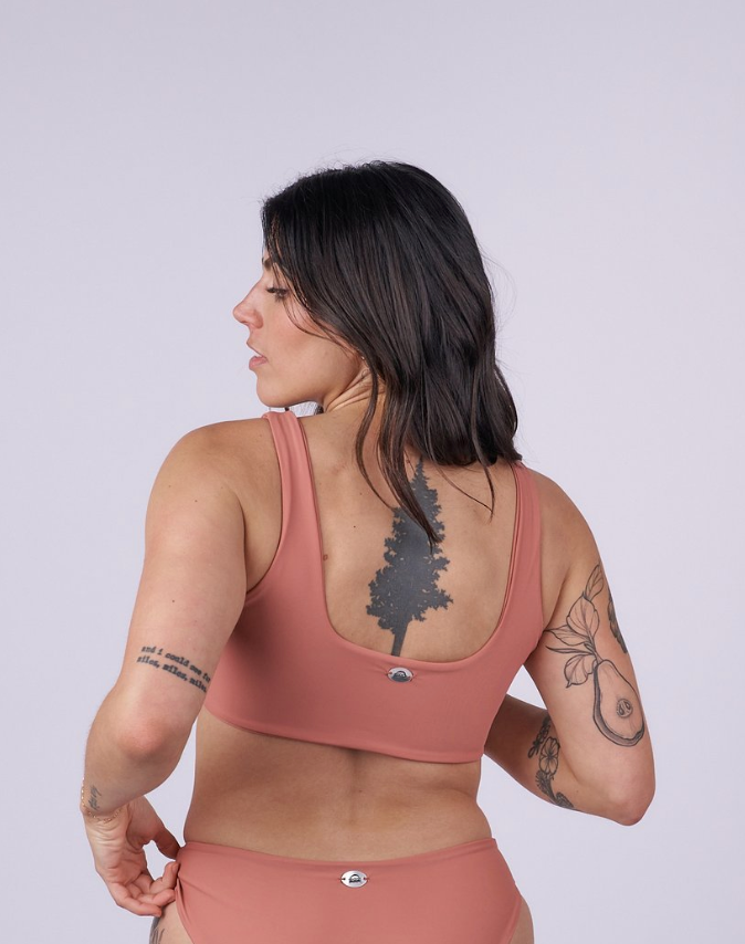 Cleo Square Neck Bikini Top