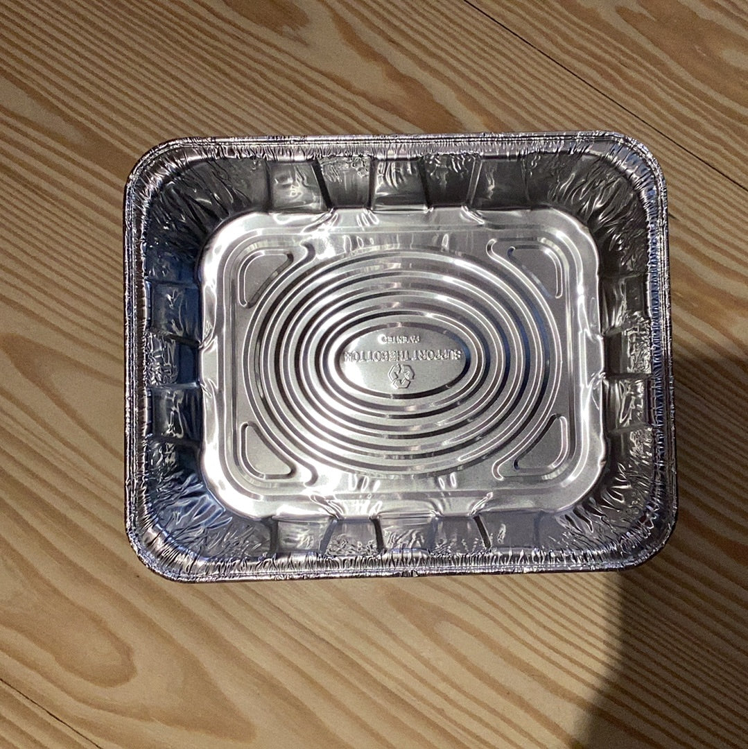Aluminum Steam Table Pan on white background