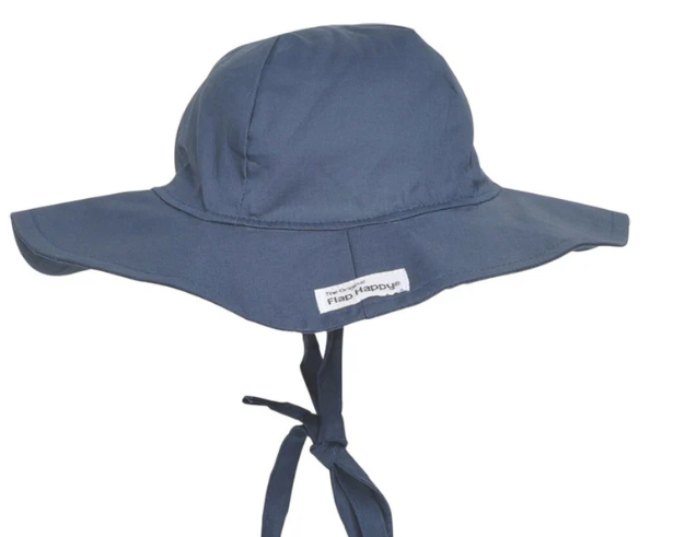 Flap Happy UPF 50+ Flap Happy Outdoor Sun Hat for Kids Navy