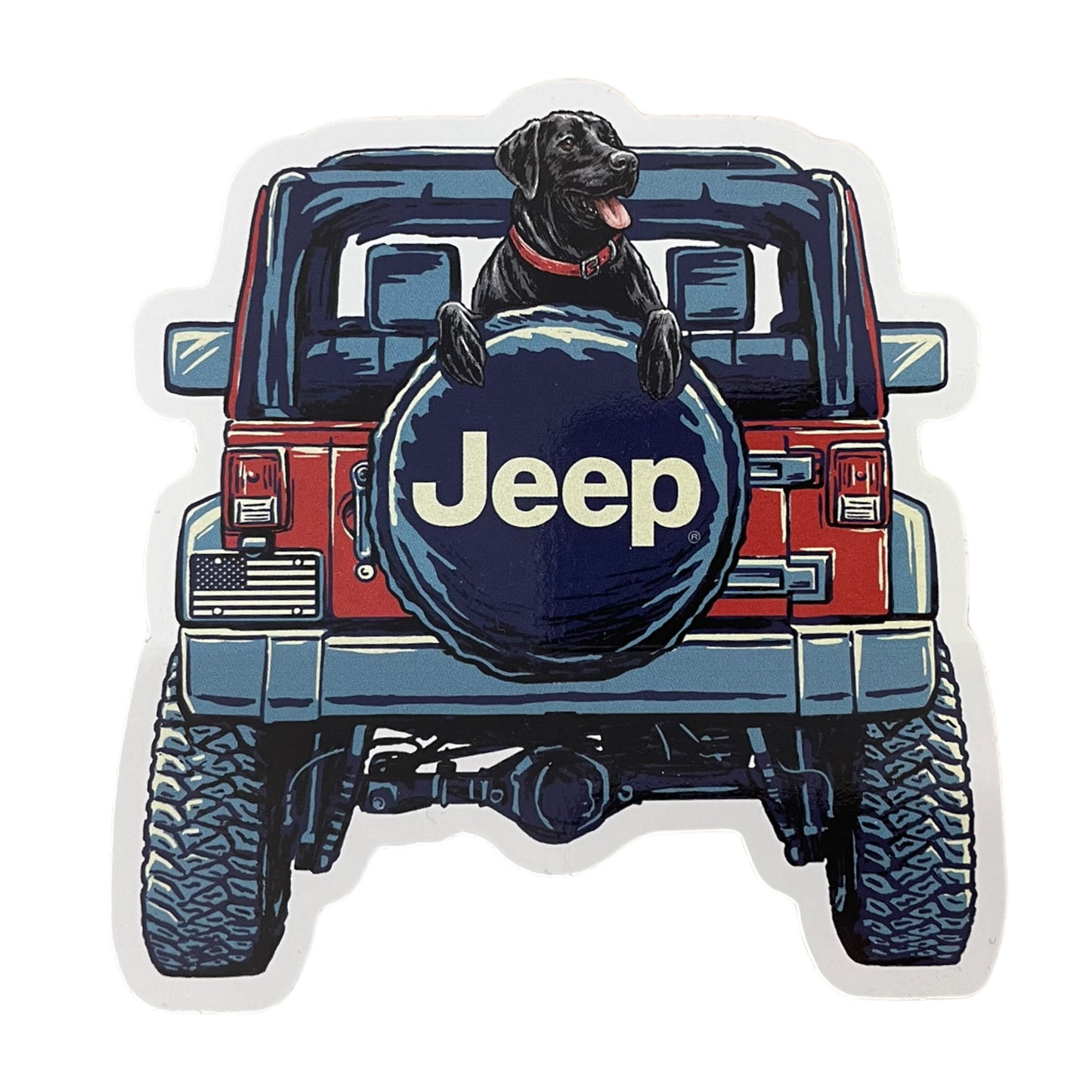 Jeep Copilot Sticker