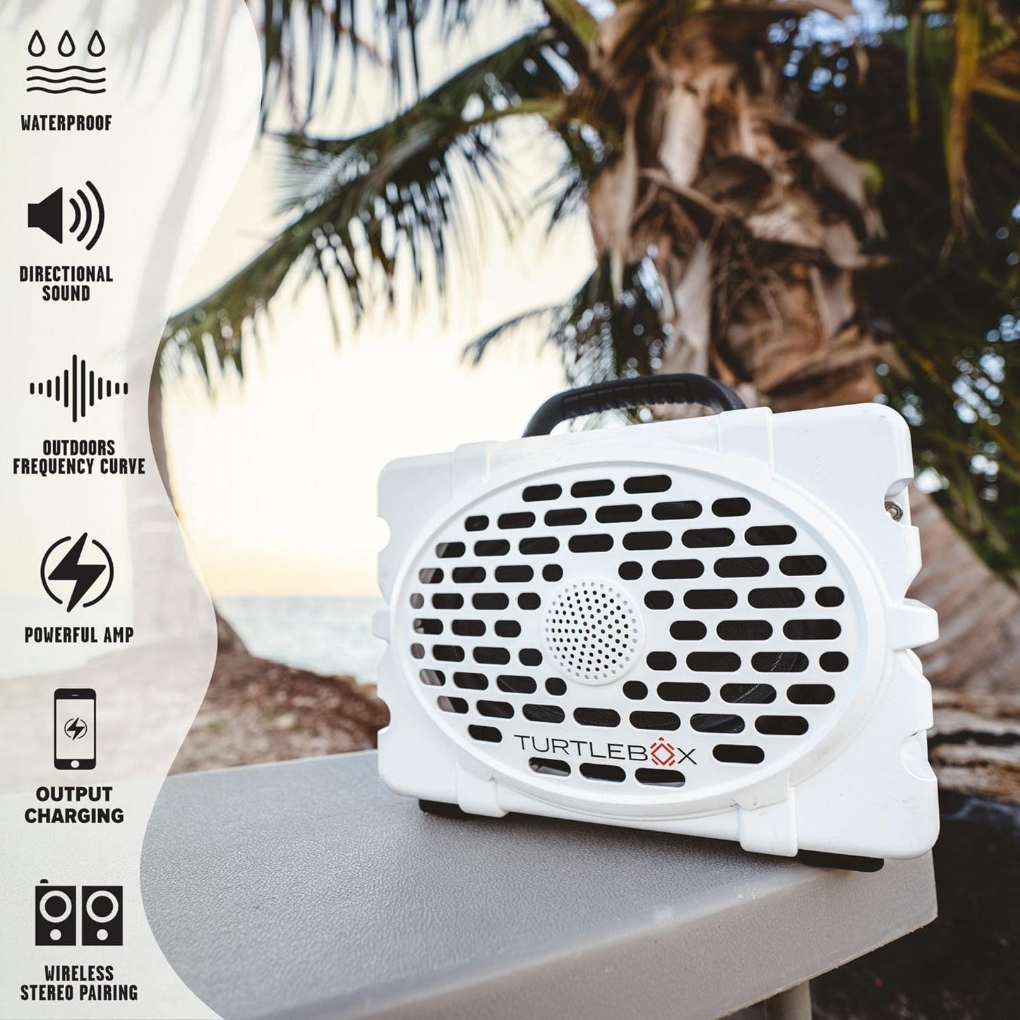 Turtlebox Gen 2: Loud! Outdoor Portable Bluetooth Speaker