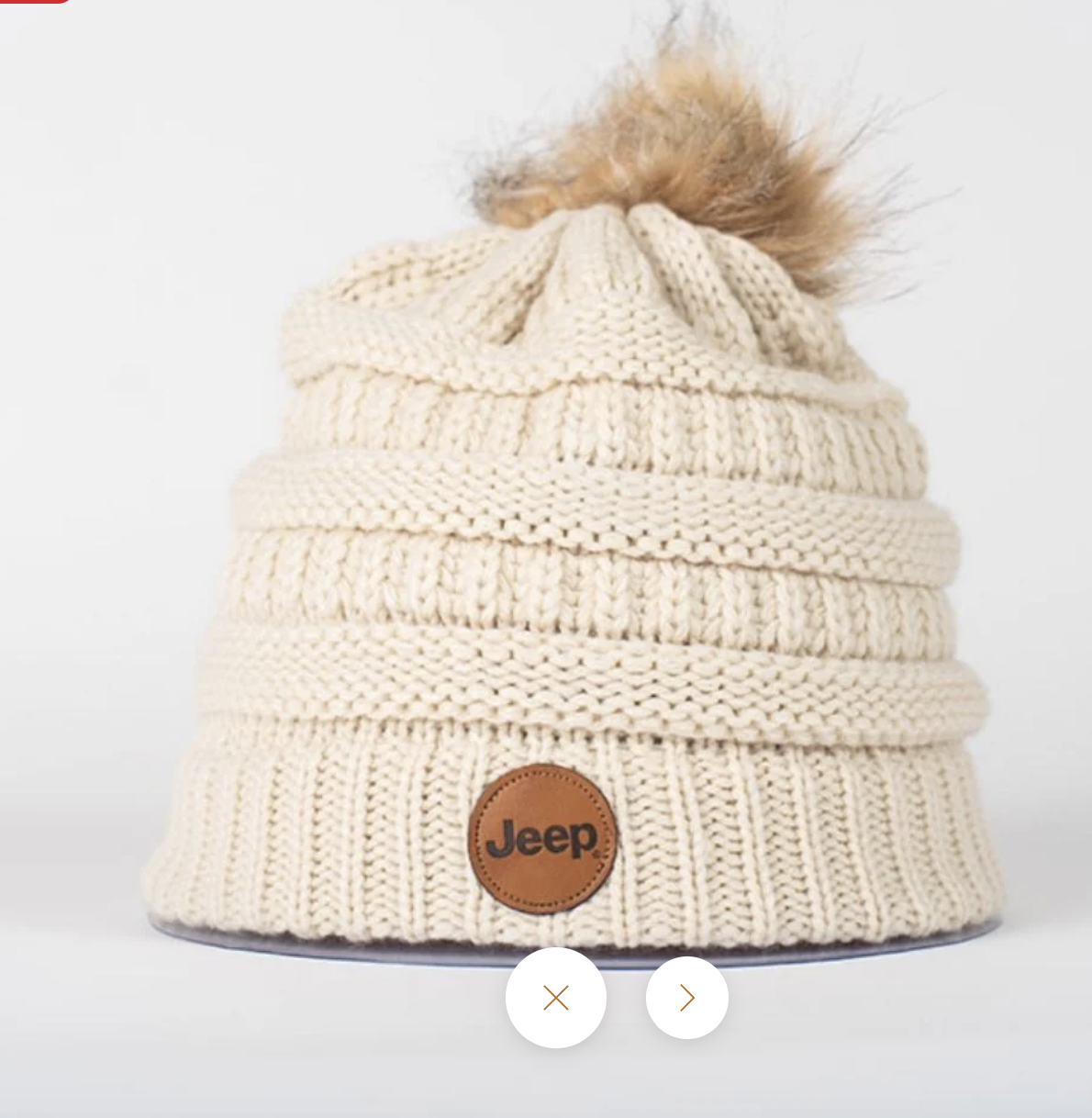 Jeep Logo Pom Hat