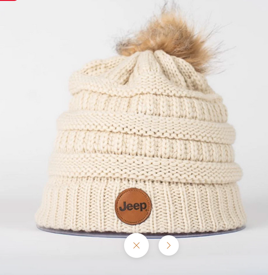 Jeep Logo Pom Hat