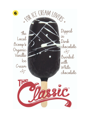 Cape Cod Pops on white background