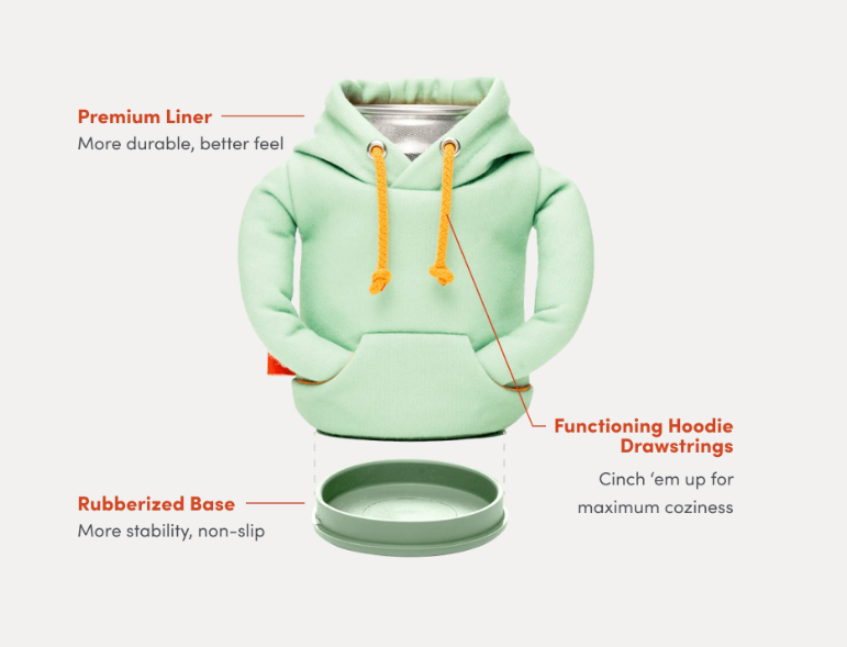 The Hoodie Drinkwear Koozie