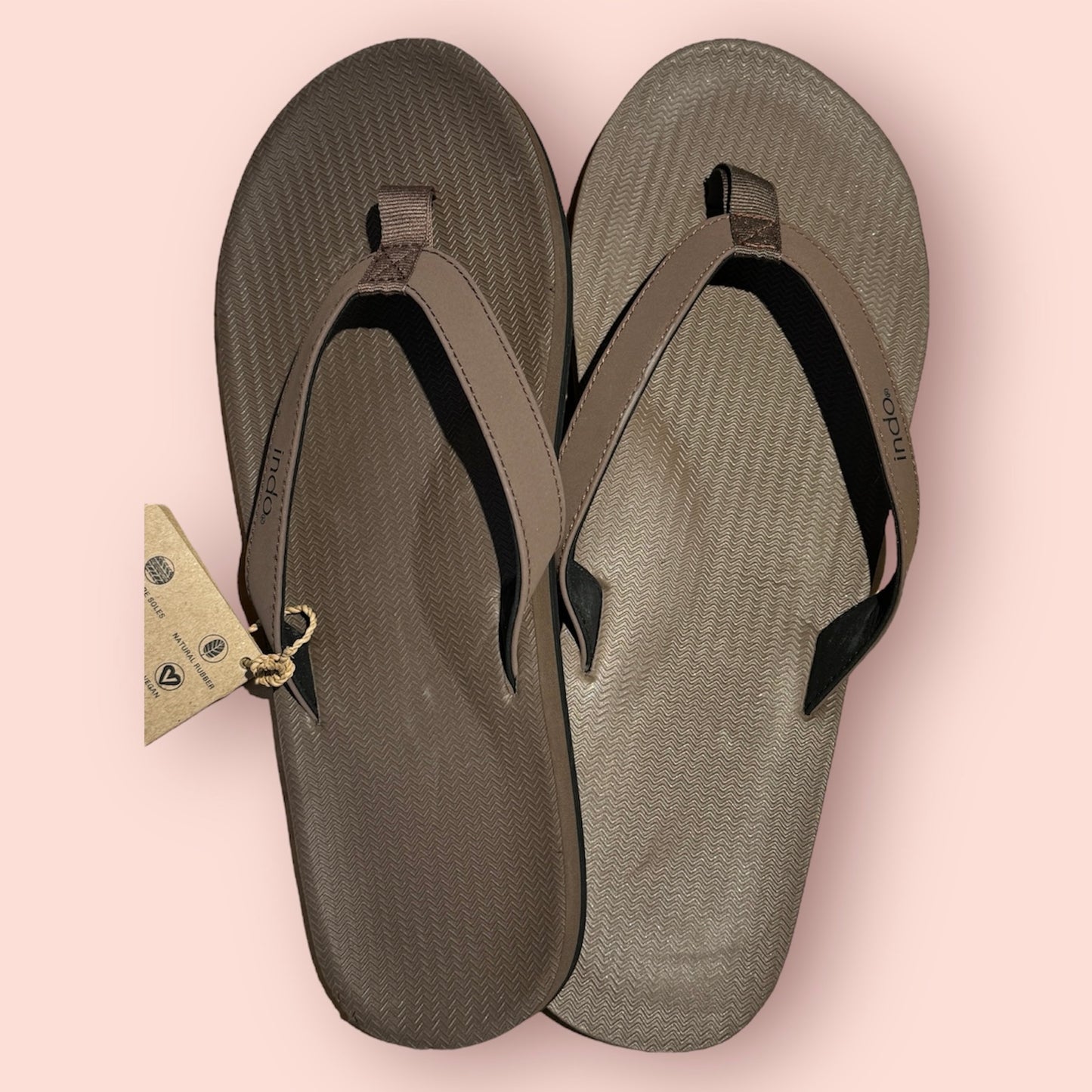 Indosole Men's Flip Flops