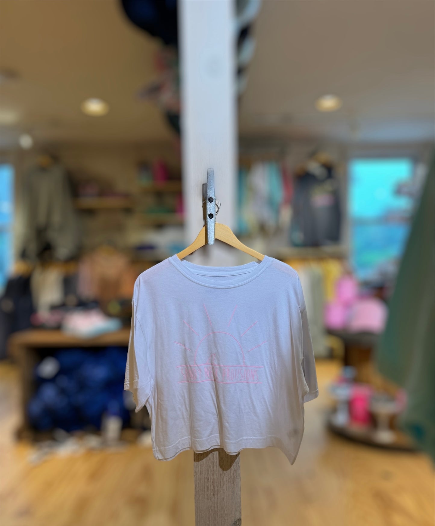 SNP Salt Washed Crop Tee