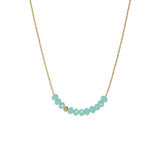 Sprinkle of Cyan - Turquoise Necklace