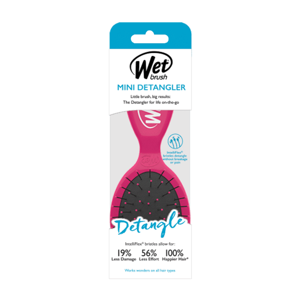 Wet Brush® Mini Detangler Hair Brush (Pink)