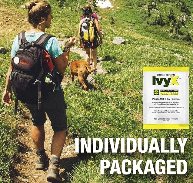 IvyX - Poison Oak and Ivy Wipes