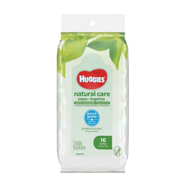 Huggies Baby Wipes Travel Pack (16ct)