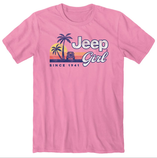 Jeep Girl Surf T-Shirt