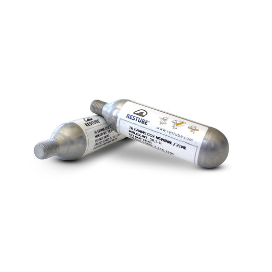 Restube CO₂ cartridges (16g) (Online Exclusive)