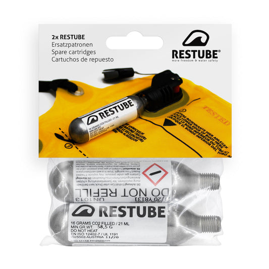 Restube CO₂ cartridges (16g) (Online Exclusive)