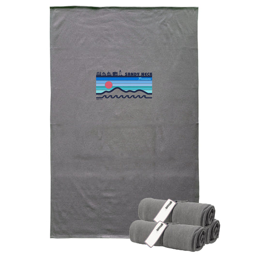 SNP Lighthouse Series Sweatshirt Blanket on white background
