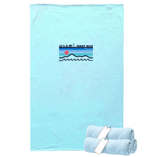 SNP Lighthouse Series Sweatshirt Blanket on white background