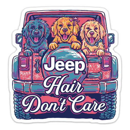 Jeep Preppy Pups Stickers