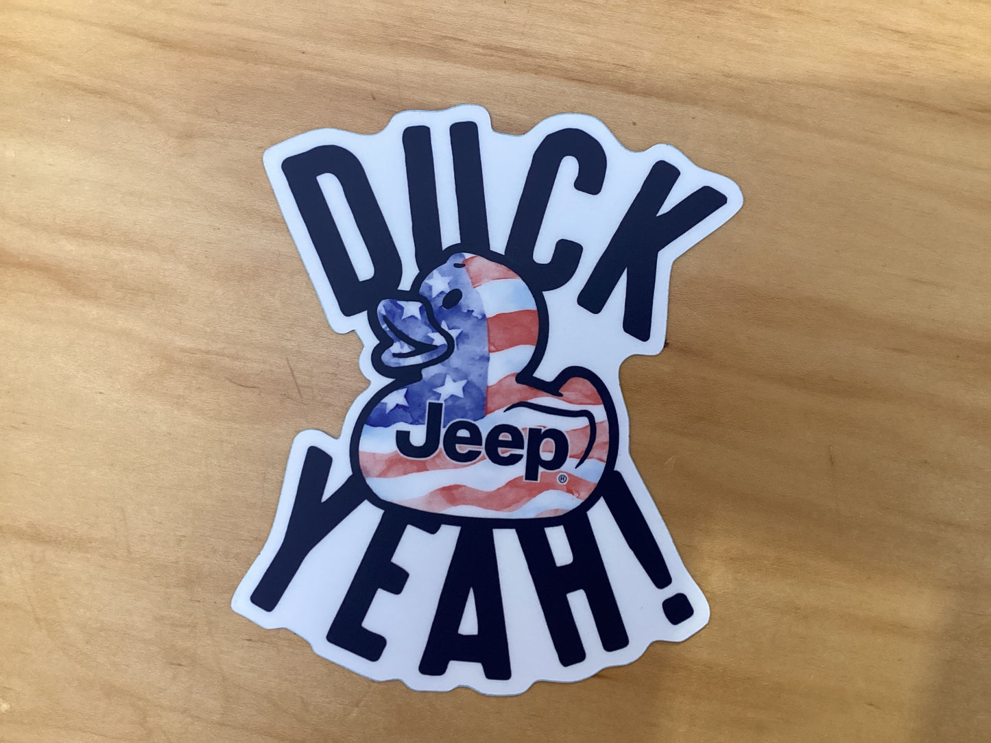 Jeep Duck Yeah Sticker