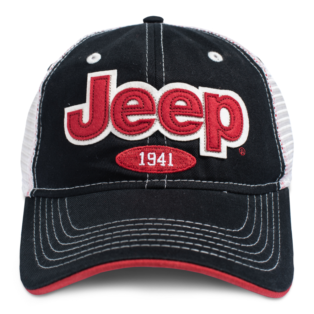 Jeep Felt Applique Hat