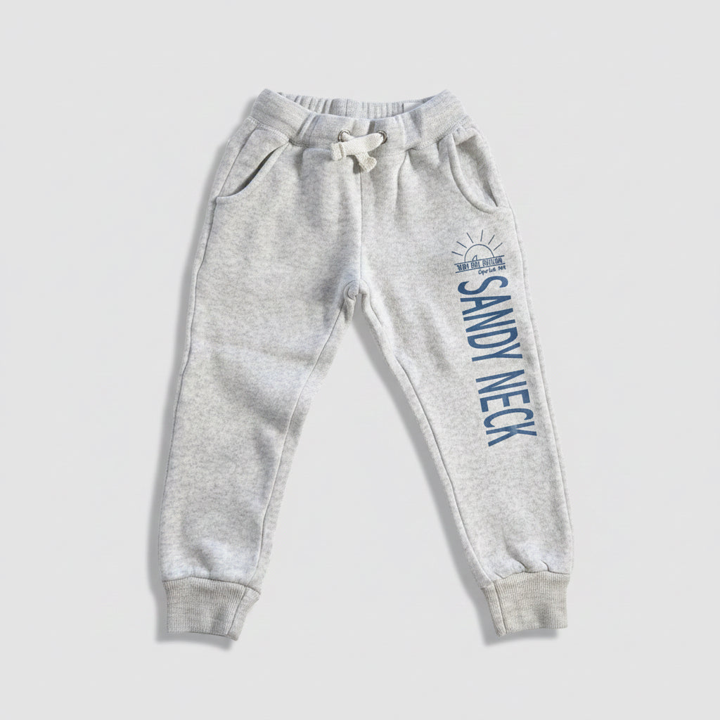 Sandy Neck Kids and Baby Fleece Joggers