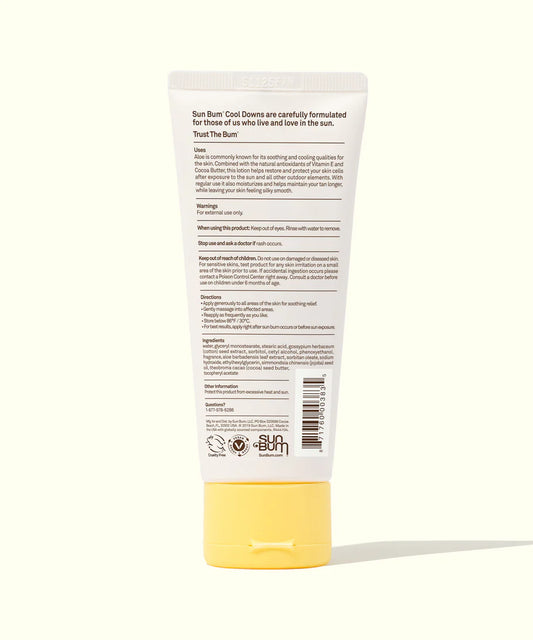 Sun Bum After Sun Cool Down Lotion (3oz) on white background