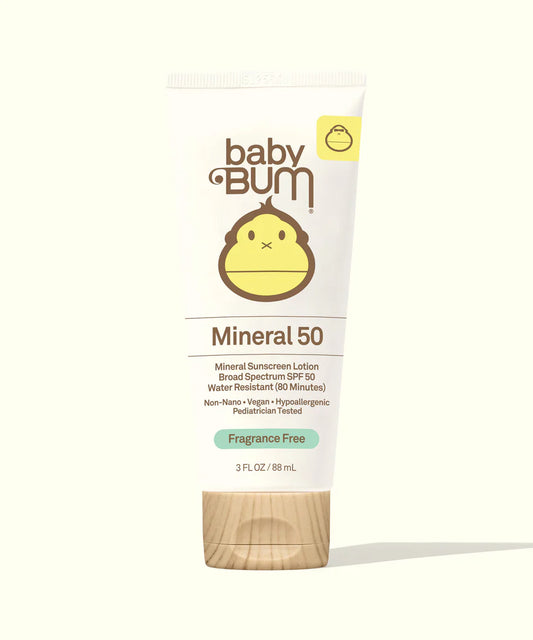 Sun Bum Baby Bum Mineral SPF 50 Sunscreen Lotion (3oz)