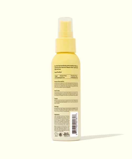 Sun Bum Blonde Hair Lightener (4oz) on white background
