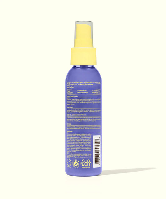Sun Bum Blonde Tone Enhancer (4oz) on white background