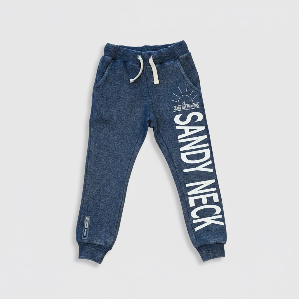 Sandy Neck Kids and Baby Fleece Joggers