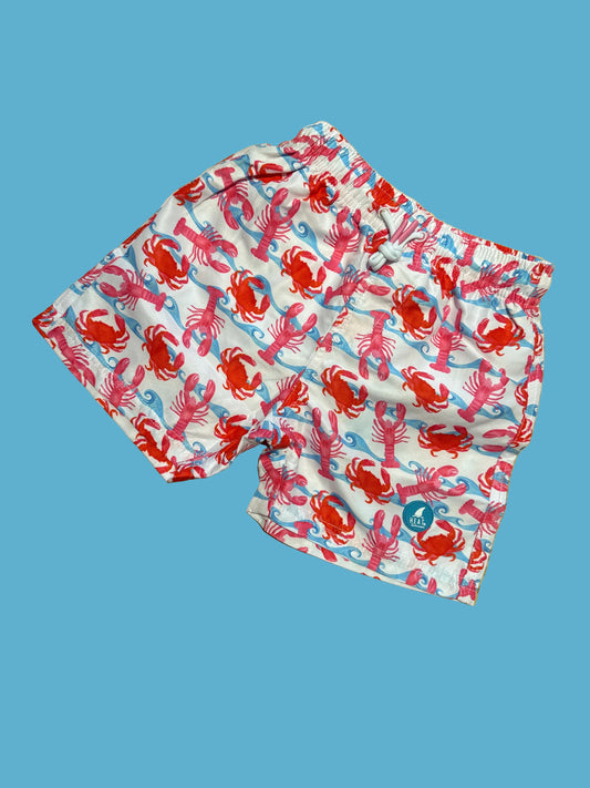Toddler Lobster Swim Shorts