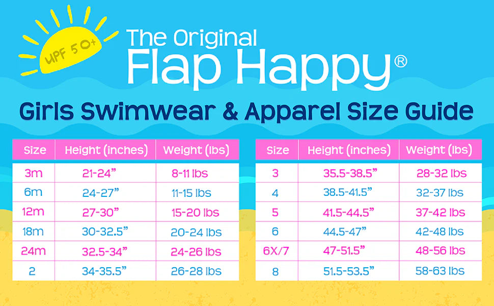 Flap Happy UPF 50 Graphic Rash Guard Swim Top - Splish Splash Whale Blue