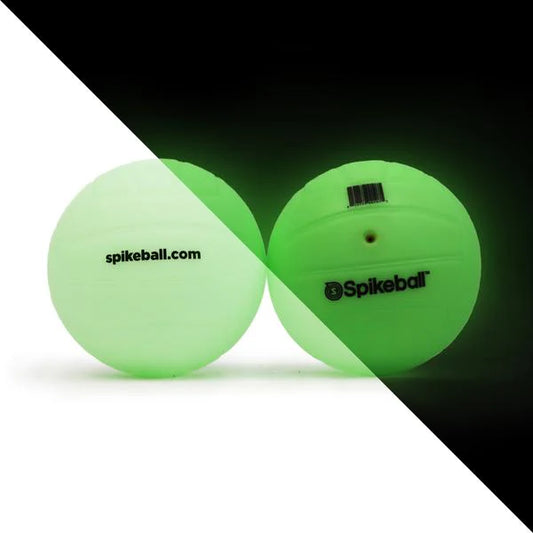 Spikeball Glow Balls on white background